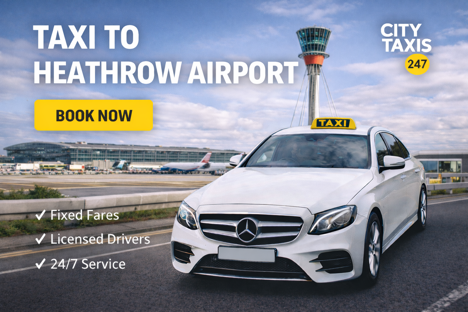 taxi to Heathrow Airport