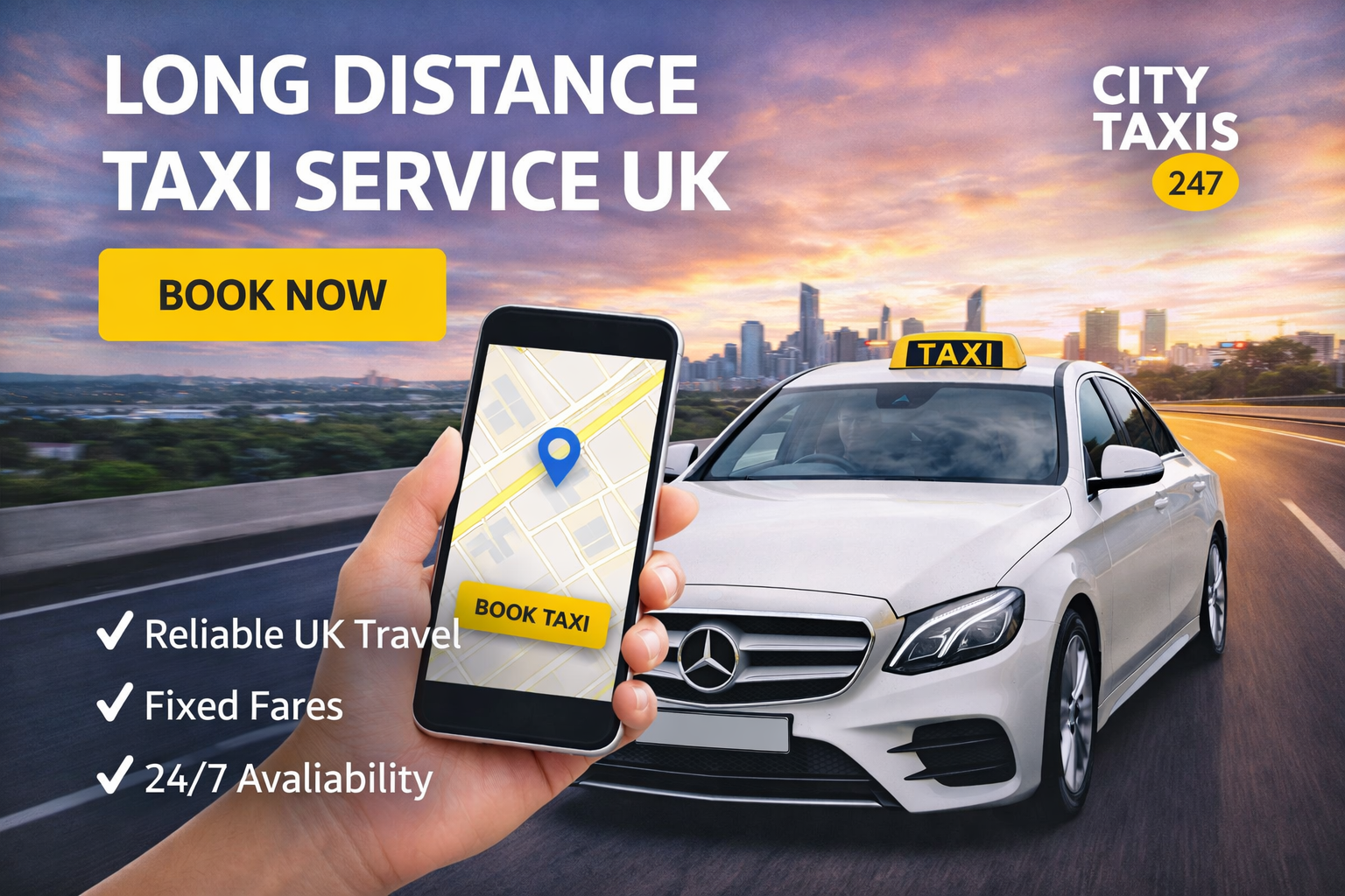 Long Distance Taxi Service