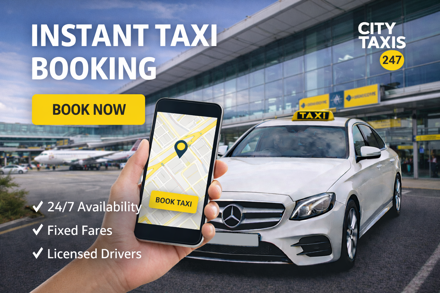 Instant Taxi Booking