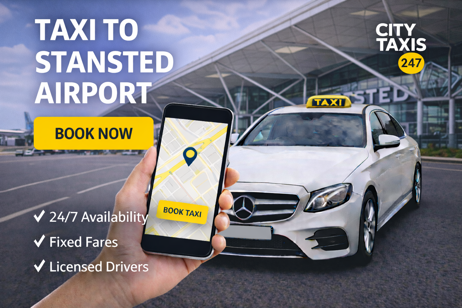 Taxi to Stansted Airport