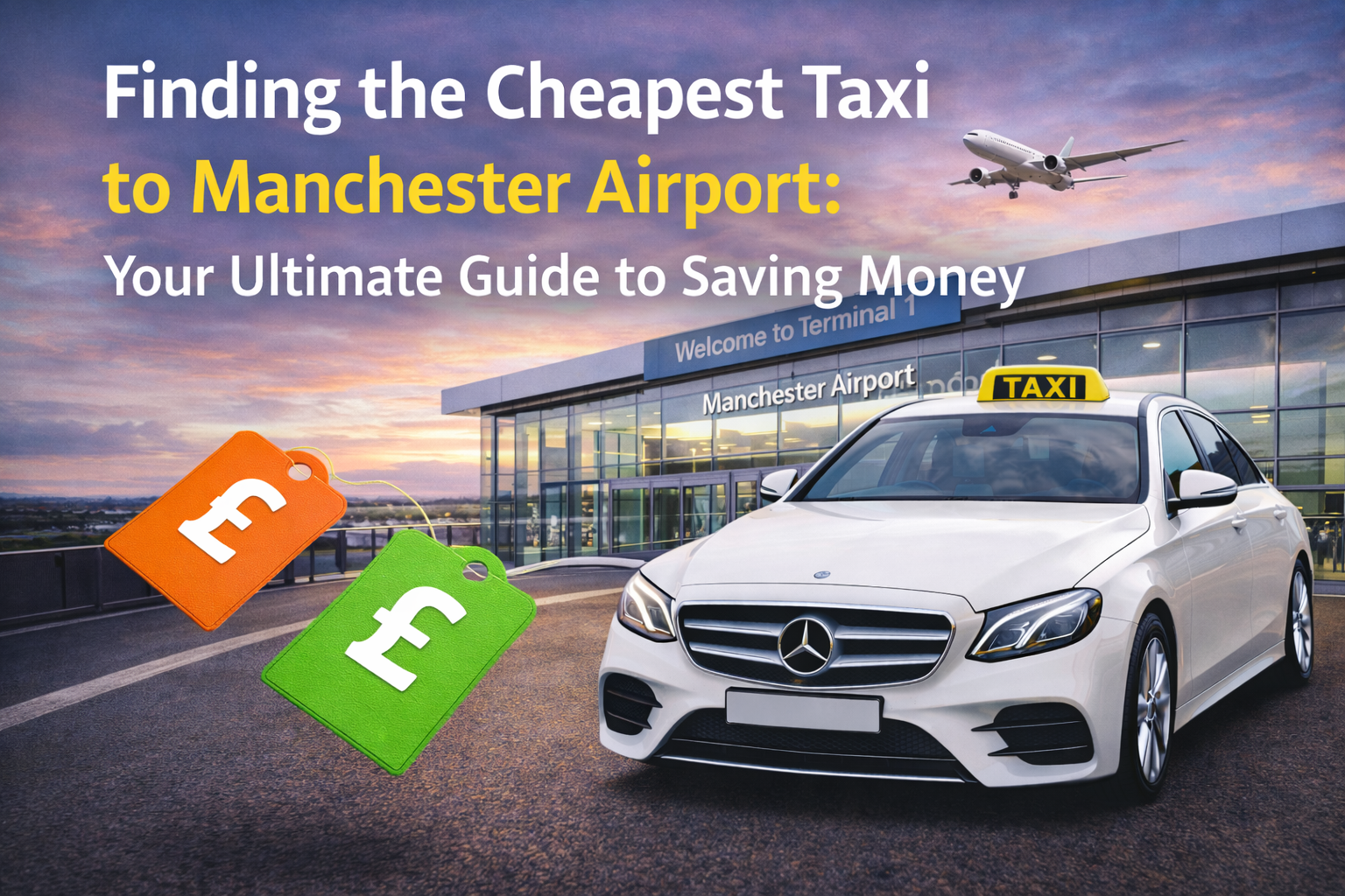 Cheapest Taxi to Manchester Airport